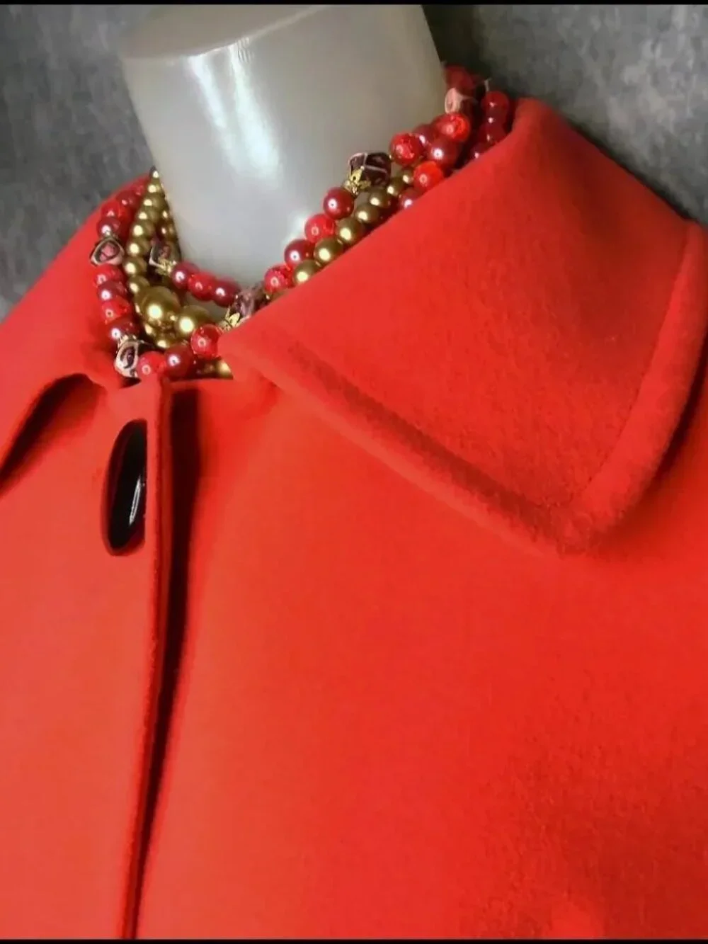 50s STYLE Red Swing Jacket Retro Repro Rockabilly - 90s Nostalgiacore